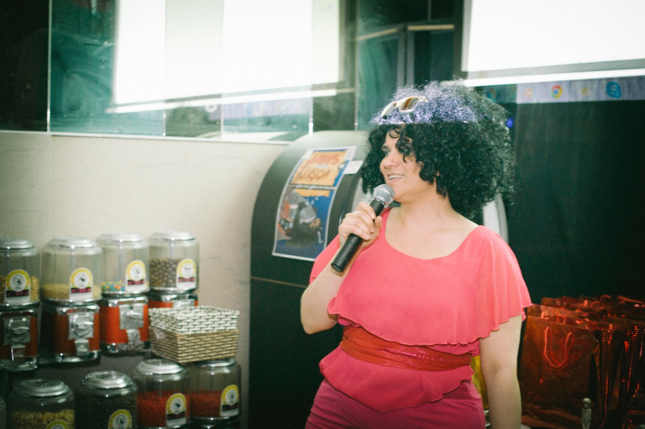 Freaky Miss T. aka Florence Touliatos. Body Horror Contest. Photo Corey Kaminski