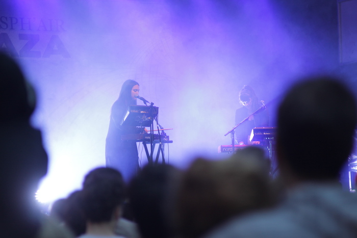 Atmosph'Air Festival. Plaza St Hubert. Photo Jean-Marc M'Bahia