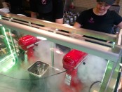 Delicha! Liquid nitrogen ice-cream bar. Photo by Annie Shreeve