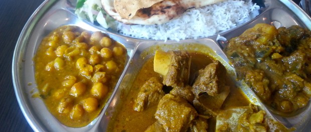Lunch from Thali Cuisine. Photo by Annie Shreeve