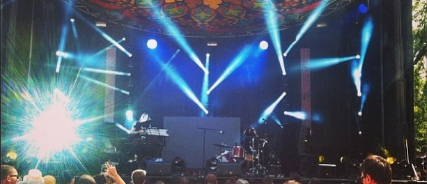 Beat Market at Osheaga Festival, Montreal. Photo from Beat Market's Instagram.