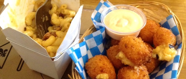 Mac & Cheese and Tater Tots. Photo by Ken Gaucher