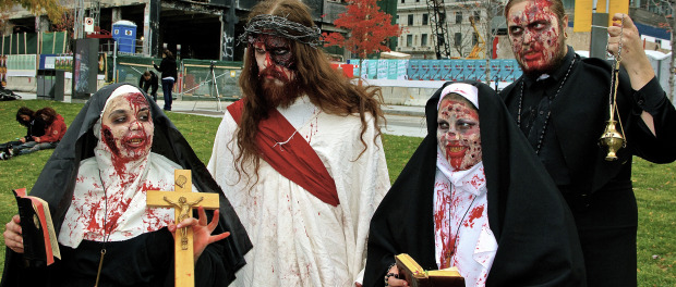 3.Damn Jesus is back. Zombie Walk. Photo Michael Bakouch