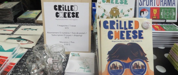 Grilled Cheese Kid's Journal. Expozine. Photo Rachel Levine