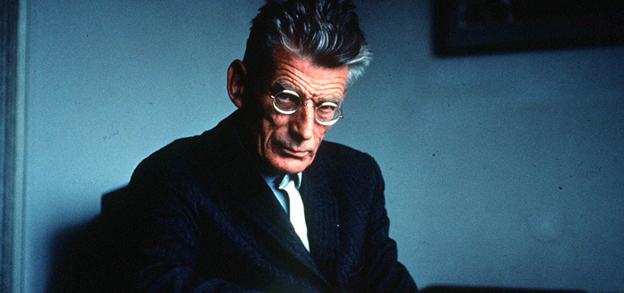 Samuel Beckett, c. 1950. Source: Rex Features/SIPA/OZKOK.