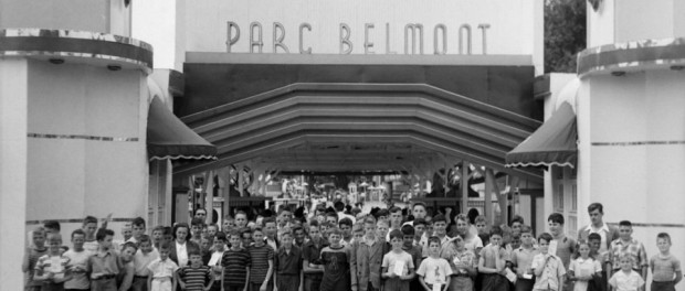 Belmont Park in 1948. Belmont Park, an amusement park now no longer in operation, was in the area which is now the Montreal borough of Ahuntsic-Cartierville. Source: Fonds Conrad Poirier/BAnQ. Accession number: P48,S1,P16831