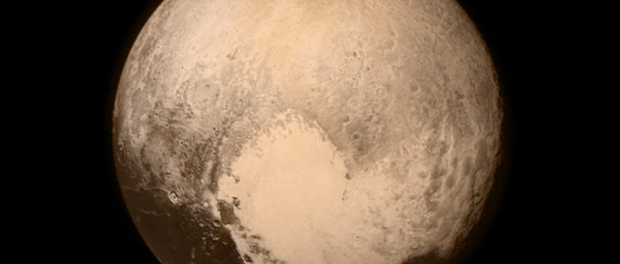 NASA's latest voyage of discovery, a mission to Pluto named New Horizons, helped the world see Pluto up close for the first time in photographs such as these. Photo credit: NASA.