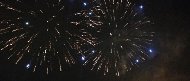 Fireworks in Montreal. USA. Photo Lydia Saad