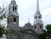 Église Sainte-Geneviève, located in the borough of L’Île-Bizard–Sainte-Geneviève. Photo credit: Bill Wrigley/Wikimedia Commons.