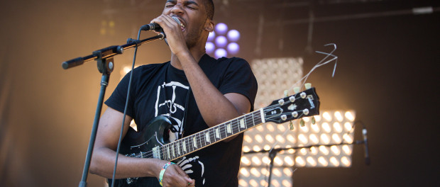 The OBGMS on stage at Osheaga Music and Arts Festival 2015. Photo Pierre Bourgault.