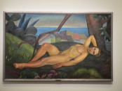 Prudence Heward, Girl under a Tree, 1931, oil on canvas. Art Gallery of Hamilton. Gift of the artist's family. Beaver Hall Group. Photo Rachel Levine