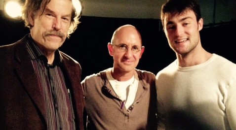 Guy Sprung (AD Infinite Theatre), Oren Safdie (Playwright), Matt Jacobs (actor). Photo Angela Potvin.