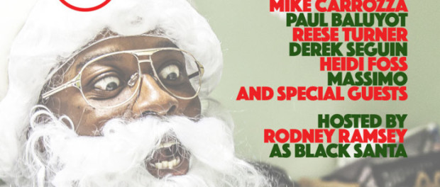 Rodney Ramsey Christmas Special at Comedyworks poster.