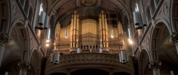 The organ of the Church of the Gesù. Photo credit: Church of the Gesù.