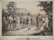 Jacques Cartier and the First Peoples.