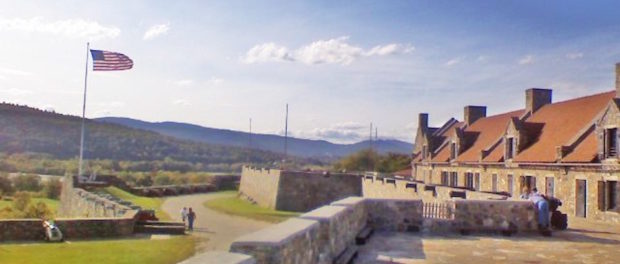 View of present-day Fort Ticonderoga. Photo credit: Peetlesnumber1/Wikimedia Commons