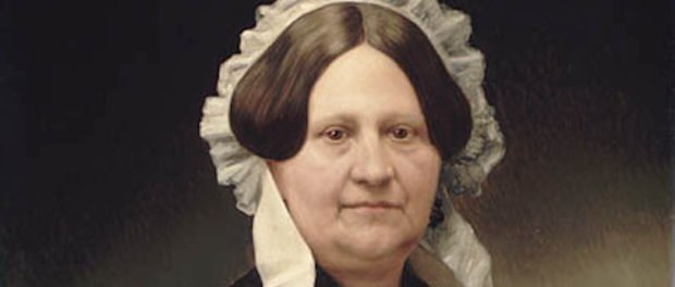 Julie Papineau, detail of a portrait by Alfred Boisseau, c. 1872. Source: Library and Archives Canada/MIKAN 2897920