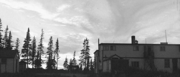 Fort George, an Anglican residential school in Quebec, c. 1948. Photo credit: Library and Archives Canada/MIKAN no: 3321513