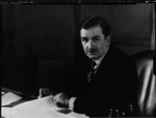 Maurice Duplessis, c. 1938. Photo courtesy of the Bibliothèques et Archives nationales du Québec (P560,S2,D1,P1827-1)