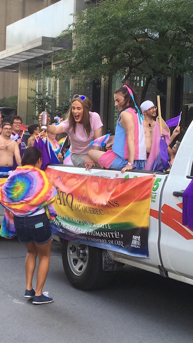 Glitter. Gay Pride Festival. Fierté Montréal. 2018. Photo Rachel Levine
