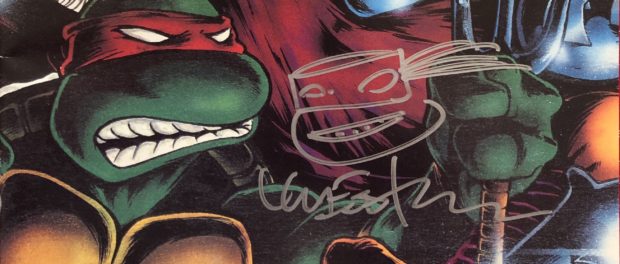 Teenage Mutant Ninja Turtles co-creator Kevin Eastman signed at Montreal Comicon (Photo by Jean-Frédéric Vachon)