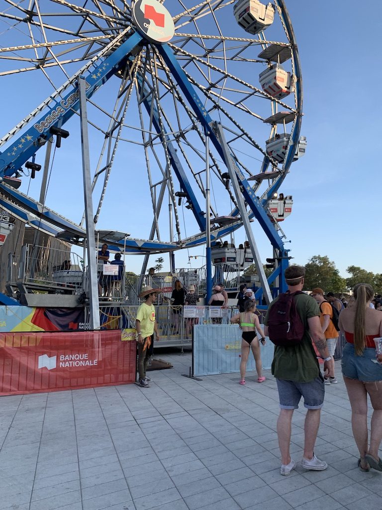 Ferris Wheel. Osheaga. Photo Rachel Levine