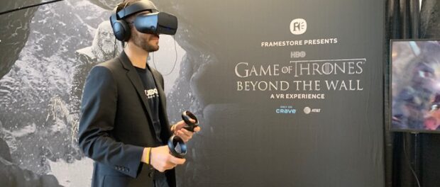 Game of Thrones Beyond the Wall. VR. MEGA MIGS 2019. Photo Rachel Levine