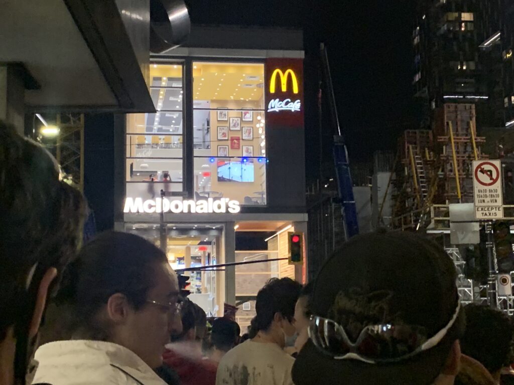 Ever Popular McDonalds Watching Spot