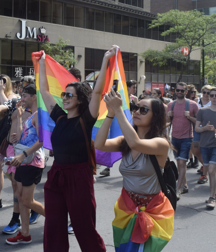 The Pride March - Fierté Montréal 2021