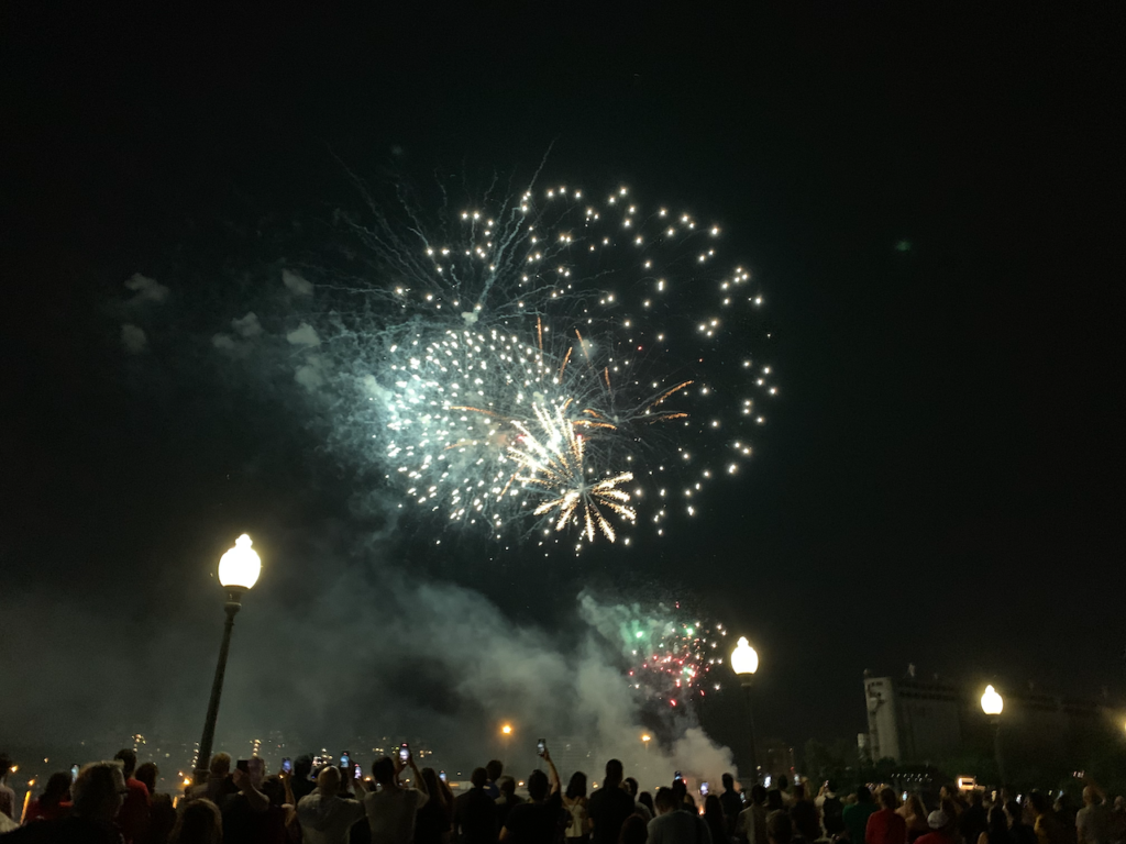 Fireworks. Photo Rachel Levine