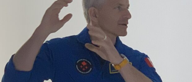 Astronaut gestures